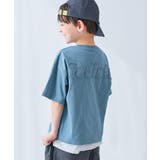 アッシュブルー | 綿100% ヴィンテージ風 半袖Tシャツ | devirock