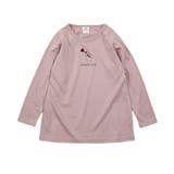 016-Gラベンダー | [devirock デビラボ プリント長袖チュニック | devirock