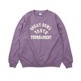 010-ラベンダー | [devirock デビラボ プリント裏毛トレーナー大人 | devirock