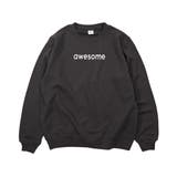 019-スミクロ | [devirock デビラボ プリント裏毛トレーナー大人 | devirock