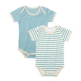 001 | ボーイズベビーボディスーツ2枚セット 子供服 ベビー | devirock