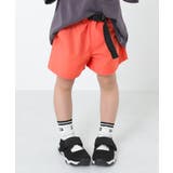 コーラル | ナイロンストレッチショートパンツ 子供服 キッズ | devirock