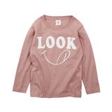 036-ダスティピンク | デビラボ プリント長袖Tシャツ 子供服 | devirock