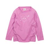 058-グレープピンク | デビラボ プリント長袖Tシャツ 子供服 | devirock