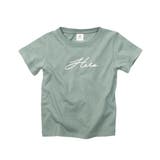 022-アッシュミント | デビラボ プリントTシャツ 子供服 | devirock