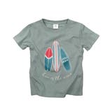 027-Dサックス | デビラボ プリントTシャツ 子供服 | devirock