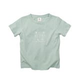 034-サックスブルー | デビラボ プリントTシャツ 子供服 | devirock