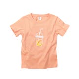 035-ピーチ | デビラボ プリントTシャツ 子供服 | devirock