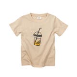 036-ベージュ | デビラボ プリントTシャツ 子供服 | devirock