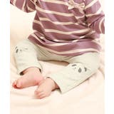 011-オートミール | ベビー ウルトラストレッチアニマルパンツ 子供服 | devirock