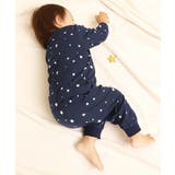 005-ネイビー | ボーイズベビー 長袖ルームウェア 子供服 | devirock