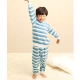 002-ブルーグレー | ボーイズ フリースルームウェア 子供服 キッズ 男の子 ルームウェア パジャマ | devirock