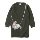 003-スミクロ | デビラボ プリント裏起毛ワンピース 子供服 | devirock