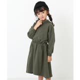 スミクロ | ウエストゴムパーカーワンピース 子供服 キッズ | devirock