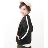 001-ブラック1本 | ライントラックジャケット 子供服 キッズ 男の子 女の子 アウター・ジャケット | devirock