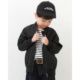 ブラック | ライトMA-1ジャケット 子供服 キッズ 男の子 女の子 アウター・ジャケット | devirock