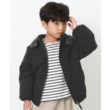 001-ブラック | 洗える中綿ジャケット 子供服 キッズ | devirock