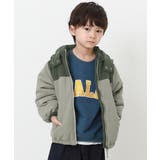 010-Dグレージュ | 洗える中綿ジャケット 子供服 キッズ | devirock