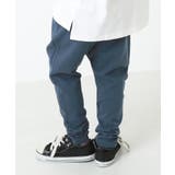 アビスブルー | 無地 サルエル スウェットパンツ（ゆったり） | devirock