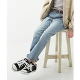 サックス | 楽デニム ストレートパンツ 子供服 | devirock