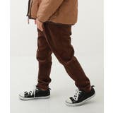 ブラウン | コーデュロイ タックパンツ 子供服 | devirock