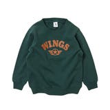 026-Dフォレスト | 綿100% デビラボ プリント裏毛トレーナー② | devirock