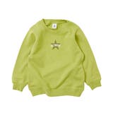 028-ピスタチオ | 綿100% デビラボ プリント裏毛トレーナー② | devirock