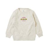 039-オートミール | デビラボ プリント裏起毛トレーナー 子供服 | devirock