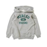 006-杢グレー | 綿100％ デビラボ プリント裏毛プルパーカー | devirock