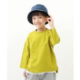 ライムイエロー | 7分袖スウェットTシャツ 子供服 キッズ | devirock