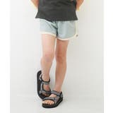 サックスブルー | 速乾アクティブショートパンツ 子供服 キッズ | devirock