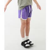 バイオレット | 速乾アクティブショートパンツ 子供服 キッズ | devirock