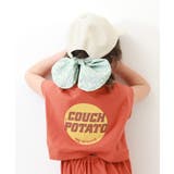 生成 | UVカット ネックカバーリボンキャップ 子供服 キッズ 女の子 帽子 | devirock