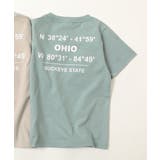 002-ロゴ-Dサックス | デビラボ バックプリント半袖Tシャツ 子供服 | devirock