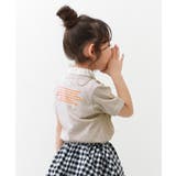 006-ロゴ2-Lグレー | デビラボ バックプリント半袖Tシャツ 子供服 | devirock
