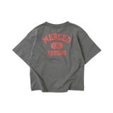 002-チャコール | デビラボ BIGバックプリント半袖Tシャツ 子供服 | devirock