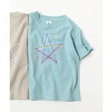 020-星-アッシュミント | デビラボ BOX半袖Tシャツ 子供服 | devirock