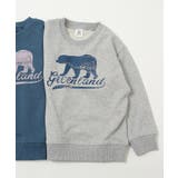 004-杢グレー | デビラボ 裏毛トレーナー 子供服 | devirock