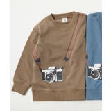 005-Sモカ | デビラボ 裏毛トレーナー 子供服 | devirock