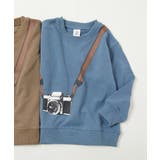 006-ブルーグレー | デビラボ 裏毛トレーナー 子供服 | devirock