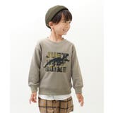 019-Dグレージュ | デビラボ 裏毛トレーナー 子供服 | devirock