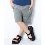 杢グレー | パイル地ハーフパンツ 子供服 キッズ | devirock