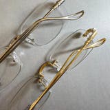 スクエアレンズクリアメガネ スクエアレンズメガネ クリアメガネ | インナーショップDiamondHearts  | 詳細画像4 