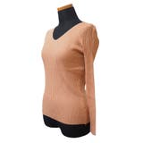 Vネック 薄手 春秋ニット | インナーショップDiamondHearts | 詳細画像17