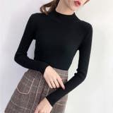 ハイネック リブニット 細身 | インナーショップDiamondHearts | 詳細画像13