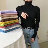 ブラック | ハイネック インナーニット 細身 | インナーショップDiamondHearts