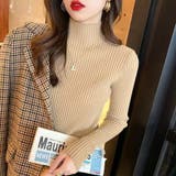 ビスケット | ハイネックニット インナーニット 長袖ニット | インナーショップDiamondHearts