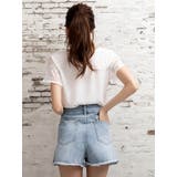 デニムショートパンツ カットオフデザイン パンツ | インナーショップDiamondHearts  | 詳細画像20 