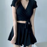  水着 半袖フリルスカートパンツ スイムウェア | インナーショップDiamondHearts  | 詳細画像7 