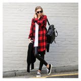 【ブロックチェック柄 シャツ】チェックロングシャツ ブロックチェック柄 | インナーショップDiamondHearts  | 詳細画像11 